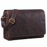 "Reinhold" Vintage Maletin Piel Hombre Grande 15,6-16 Pulgadas