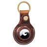 "Horus" Airtag Funda Premium Cuero Real con Protección Completa