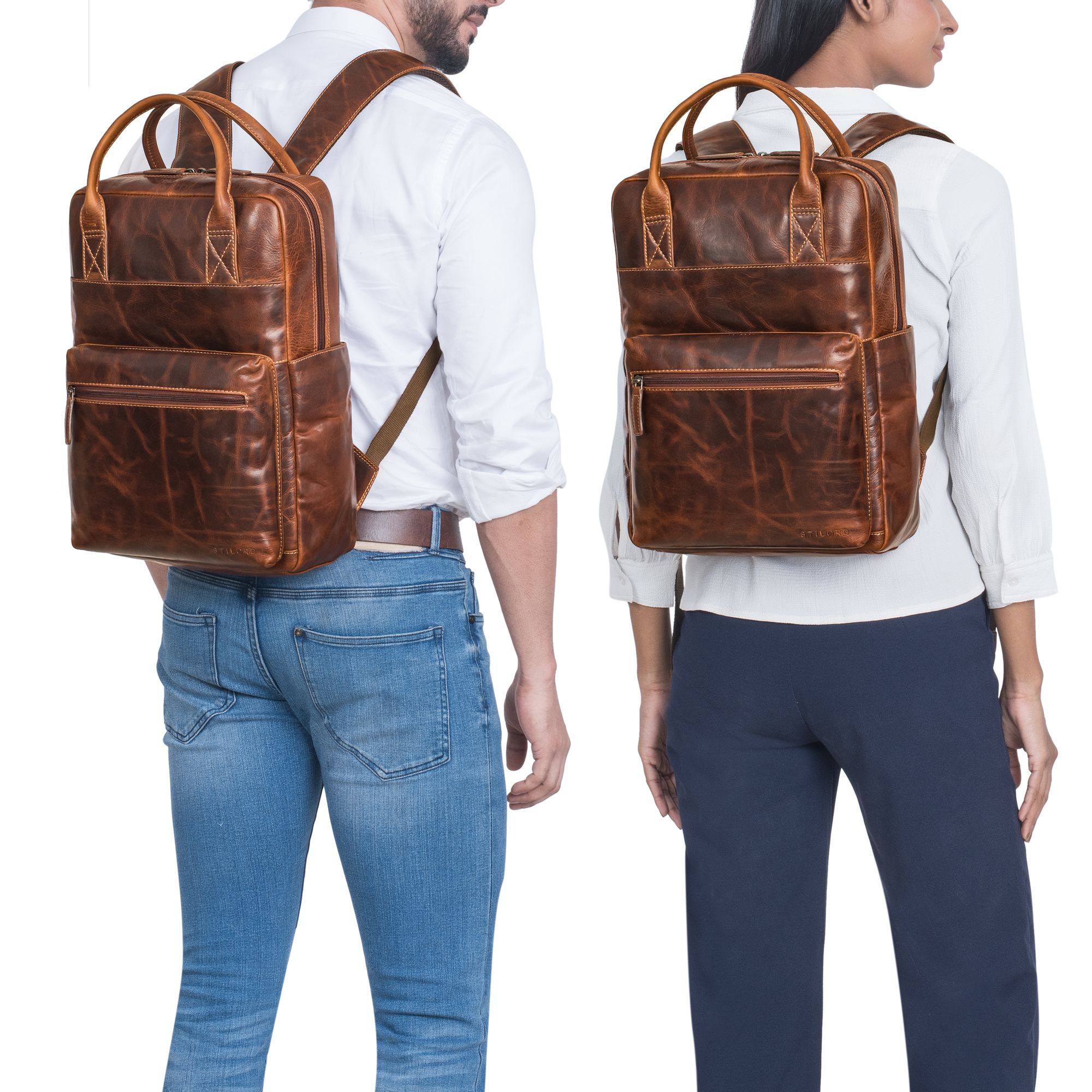 studenten rucksack mit laptopfach