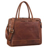 "Nola" Shopper Bolso de Cuero Mujer Grande Maletín para Laptop 13,6