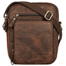 „Darius“ Bolso Para Hombre De Cuero - Tres Compartimentos Principales