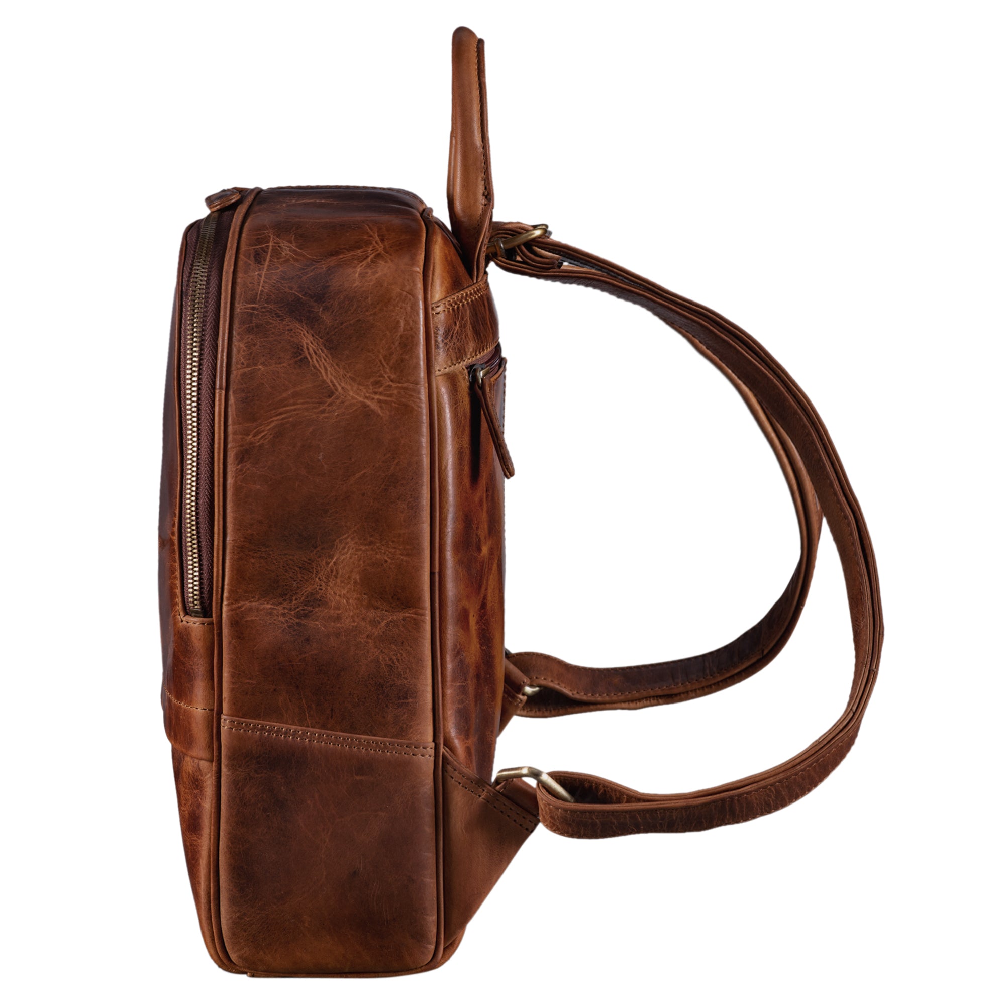 Leder Business Rucksack Damen Herren