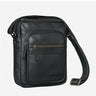 "Joao" Pequeño Bolso Hombre Bandolera de Piel para Tablet de 10 Pulgadas