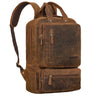 "Trinity" Espaciosa Mochila Cuero Vintage