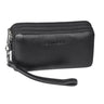 “Kenneth” Cartera De Mano Para Hombre De Cuero Con Correa Para Muñeca