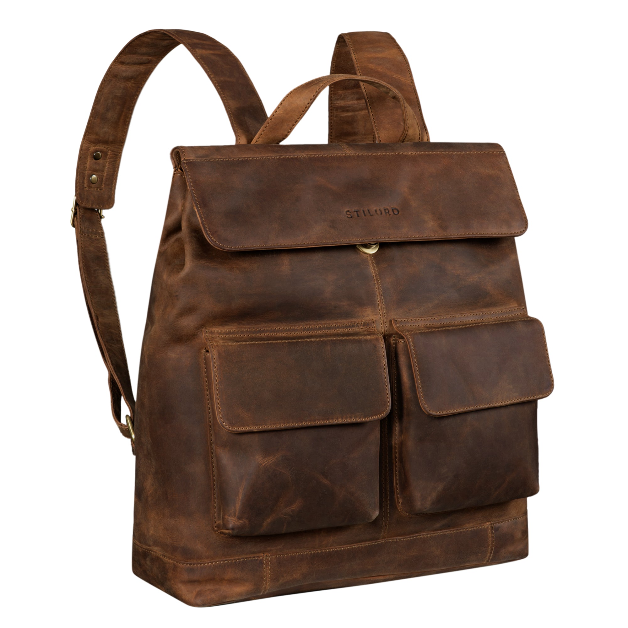 Vintage Leder Rucksack