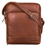 "Faro" Bandolera Vintage para Hombre Pequeña Bolso de Cuero Mensajero 11 Pulgadas
