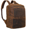"Thomas" Mochila de cuero portátil 17 pulgadas